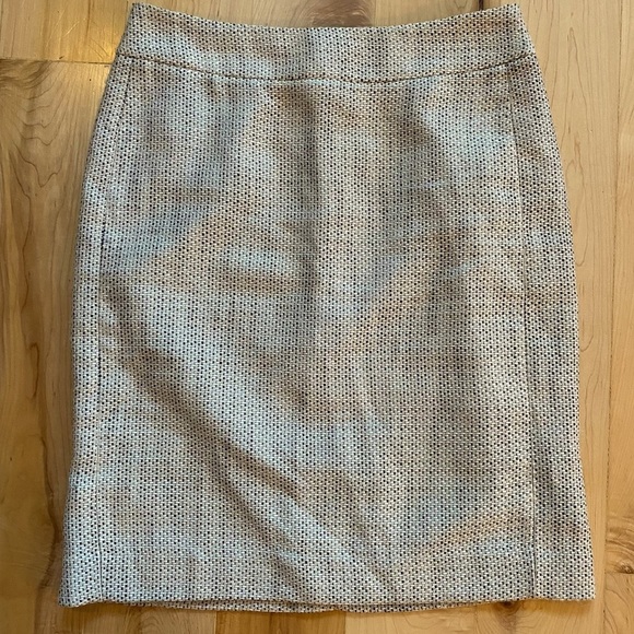 Pendleton Tweed Straight Pencil Skirt Knee Length Lined Skirt 10P - Picture 1 of 12